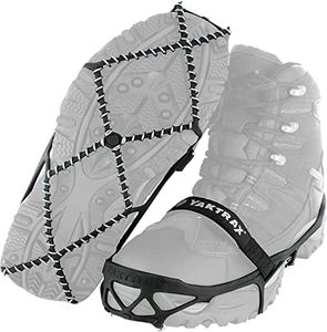 Yaktrax Pro Traction Cleats for Walking, Jogging, or Hiking on Snow and Ice, Small