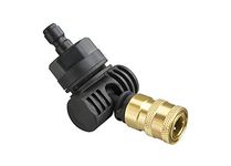 WORX WA4039 Hydroshot Pivoting Quick-Connect Adapter, Black