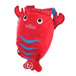 Trunki PaddlePak Waterproof Swimming Bag for Kids and Children’s Backpack for PE - Pinchy Lobster (Red)