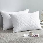 Bedbric Pillows 2 Pack Hotel Quality - Premium Bed Pillow & Hotel Pillows - Quilted Side Sleeper Pillow - Down Alternative Bed Pillows - Hotel Luxury pillows for Stomach Side and Back Sleepers