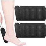 Kalolary 100pcs Foot Files Refills Foot File Reusable Stainless Steel Cracked Skin Corns Callus Remover, Feet Rasp Pedicure Sandpapers Replacement Pads Easy Feet Scrubber for Bath Pedicure Salon