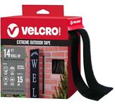 Velcro Brand Extreme Outdoor Double Sided Mounting Tape | Holds up to 15 Pounds on Brick or Other Rough Surfaces | UV and Weather Resistant | 14Ft Heavy Duty Roll