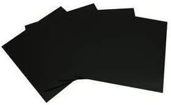 Binari Glass Studio System 96 Black Fusible Glass Pack 4 Sheets - COE 96 by