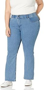 Riders by Lee Indigo Women's Plus Size Stretch No Gap Waist Bootcut Jean, Mist, 18W
