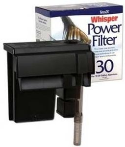 Tetra Whisper Power Filter for Aquariums, 3 Filters in 1, Up to 30-Gallons