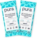 Pura XL Flushable Medicated Wipes f