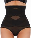 SIMIYA Shapewear for Women Tummy Control High Waist Extra Firm Body Shaper Waist Cincher Stomach Shapewear Black