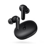 Soundcore by Anker Life P2 Mini True Wireless Earbuds, 10mm Drivers with Big Bass, Custom EQ, Bluetooth 5.2, 32H Playtime, USB-C for Fast Charging, Tiny Size for Commute, Work (Black)