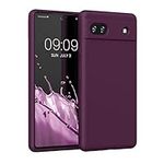 Rubberized TPU Case for Google Pixel 6a - Bordeaux Violet