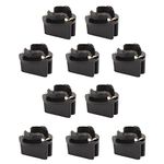 TOMALL T10 194 168 Socket for Instrument Panel Dash Light Car Gauge Cluster Bulbs Base(Pack of 10)