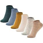 MAGIARTE Womens Ankle Socks Soft Pu