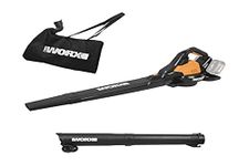 WORX 2 x 20 V battery leaf blower/leaf vacuum WG583E.9 without battery and charger