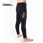 pandawoods Wetsuit Pants 3mm Thermal High Waist Long Neoprene Trousers Diving Pants for Men Women