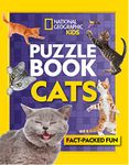 Puzzle Book Cats: Brain-tickling quizzes, sudokus, crosswords and wordsearches (National Geographic Kids)