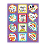 Carson Dellosa | God's Love Christian Stickers | 72ct