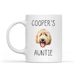 Personalized Dog Auntie Coffee Mug,