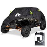 4-6 Seaters UTV Covers Waterproof Outdoor,Heavy Duty Fadeless Oxford Cloth,Windproof All Weather Side by Side Covers Accessories for Polaris RZR Can-Am Yamaha Honda,157Lx59Wx71H Inches