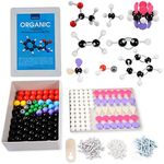 Organic Chemistry Model Kit (307 PCS) “ Armyte Chemistry Molecular Model for Teacher Student and Young People Academic Chemistry Education, Pack with Atoms, Bonds, Electron Orbital (Colorful)