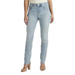 JAG Women's Valentina High Rise Straight Leg Pull-on Jeans, Hollywood, 2