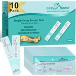 Easy@Home Cocaine Urine Test Card - Detect COC in Urine with 300 ng/mL Cutoff Level - Single Drug Test Kit - 10 Value Pack #EDCO-114