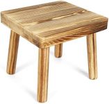Belle Vous Small Wooden Plant Stool