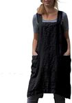 YESDOO Linen Apron Cross Back Apron