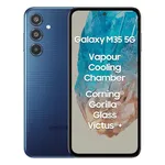 Samsung Galaxy M35 5G (Moonlight Blue,8GB RAM,256GB Storage)| Corning Gorilla Glass Victus+| AnTuTu Score 595K+ | Vapour Cooling Chamber | 6000mAh Battery | 120Hz Super AMOLED Display| Without Charger