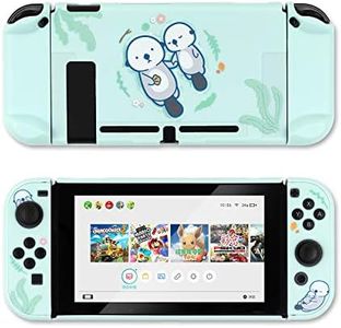 GeekShare Protective Case Slim Cover Case for Nintendo Switch and Joy-Con - Shock-Absorption and Anti-Scratch (Sea Otter)