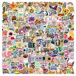 200Pcs Cute Stickers for Kids, a Variety of Fun Vsco Aesthetic Sticker Packs, Vinyl Waterproof Stickers for Water Bottles Laptop Skateboard Luggage, Perfect present for Kids, Teens, Adults