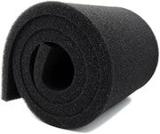 ALEGI Aquarium Filter Media Foam Material Cut to Fit, 72" x 12" x 1" Bio Pre Filter Sponge Pad Sheet for Fish Tank (12" x 72" x1"-40ppi)