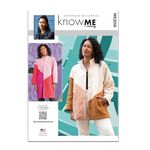 Know Me Misses' Fully Lined Asymmetrical Coat Sewing Pattern Packet, Sizes 6-8-10-12-14, Multicolor