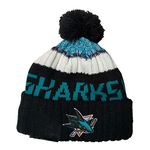 Fans Beanie Sport Knitted Winter Pom Knit Hat Cap Toque Cap for Gift (for Sharks)