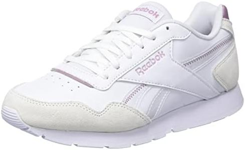 Reebok Women's Royal Glide Trail Running Shoes, FTWR White Infused Lilac Pure Grey 1, 6.5 US