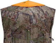 Barronett Blinds® 4-Sided Blaze Orange Safety Cap, for Use with 4-Sided Hunting Blinds, Safety During Hunting, Attaches Quickly and Easily, Blaze Orange, BA706