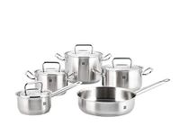 ZWILLING Twin Classic 9 PC COOKWARE Set, Silver, Regular (40901-007)