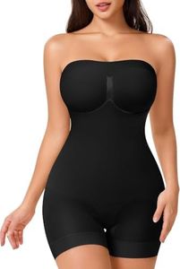 ALYNE Strapless Shapewear Bodysuit for Women | Tummy Control Full Body Shapers | Seamless Snatched Bodysuit for Under Dresses