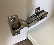 Set of 4 hinges with soft close for Besta, Fritids, Stuva (Ikea) with 4 hinges and 16 screws