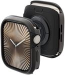 MAGEASY Aircraft-Grade Aluminum Rugged Case for 42mm Apple Watch Series 10 | 2 in 1 Metal Hard Shell with Shockproof Inner Bumper for Maxed Protection, Odyssey - Slate Gray