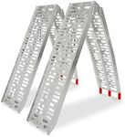 2x Aluminium Folding Loading Ramps 