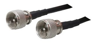 MPD Digital DP-QCPP-71DQ Ham or CB Radio Antenna Cable PL-259 Connectors on LMR-240 Coaxial Cable, 3-Feet