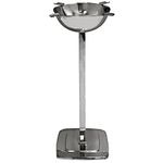 Prestige Import Group Smokin Ash Quadrangle Standing Desktop Cigar Ashtray Bowl - Color: Stainless Steel
