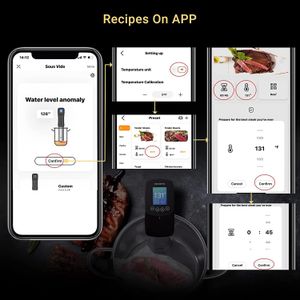 Inkbird WiFi Sous Vide Cooker – ISV-100W Precision Immersion Circulator
