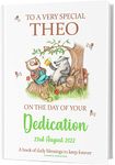 Dedication Gift Book of Blessings Personalised for Child and Baby. Made Especially for A Child's Dedication Ceremony Occasion