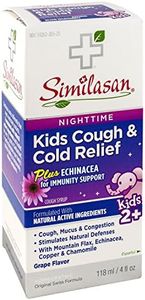 Similasan Kids Nighttime Cough & Cold Relief Plus Echinacea for Immunity Support 4 Ounce, for Cough and Cold Relief in Children Ages 2 and Up, Formulated with Natural Active Ingredients