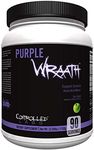 Purple Wraath by Controlled Labs, BCAA and EAA Amino Acid Supplement, 45 or 90 Servings with Endurance Blend Intra Workout Powder, Optimal Endurance, Focus, and Stamina (Sour Apple, 90 Servings)