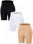 3 Pack Slip Shorts for Under Dresse