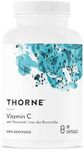 Thorne Vitamin C with Flavonoids - Blend of Vitamin C and Citrus Bioflavonoids from Oranges, the Way They're Found Together in Nature - 90 Capsules
