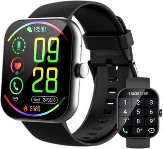 Smartwatch Uomo Donna, 1.96" Orologio Smartwatch con Effettua/Risposta Chiamate, 110+ Sportive Fitness Tracker con Cardiofrequenzimetro Sonno Contapassi, Impermeabil IP68 Smart Watch per Android /iOS