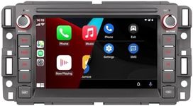 YZKONG Car Stereo for Chevrolet Buick GMC Sierra Yukon Chevy Silverado Tahoe 2007-2014, Wireless Carplay Andriod Auto HiFi Sound 7 inch Touch Screen Car Radio with Bluetooth/RDS/AM/FM/USB