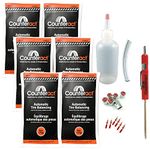 Counteract DIYDK-6 Do It Yourself Tire/Wheel Balancing Beads Dually Kit - Light Duty Truck Tires, (6) 6oz DIY Bead Bags, (6) Valve Caps and Cores, (1) Core Remover, Injector Bottle